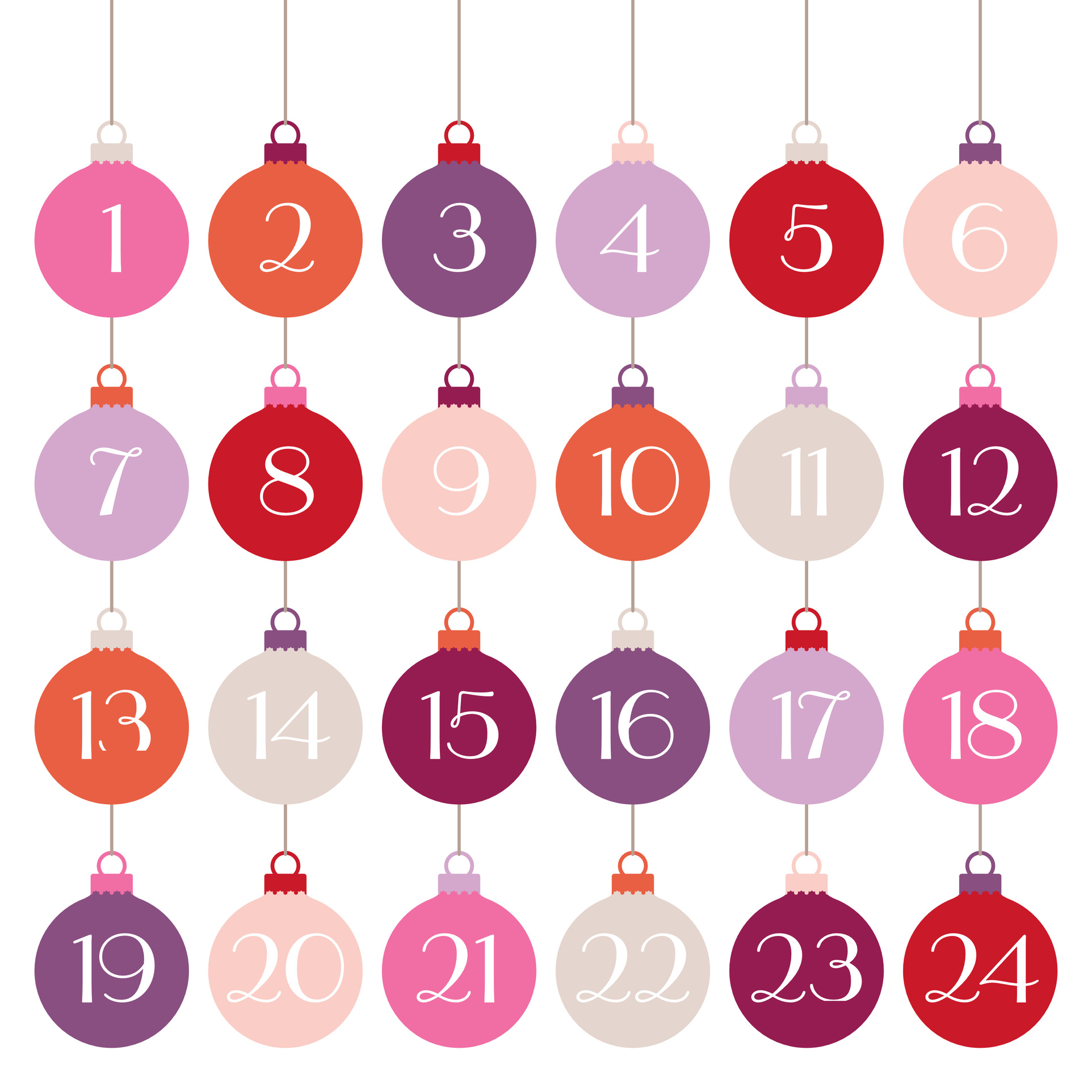 calendriers de l'avent