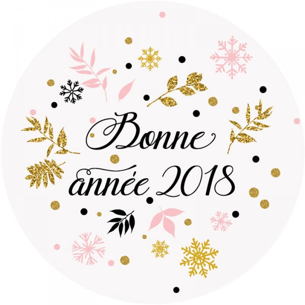 Bonne année 2018