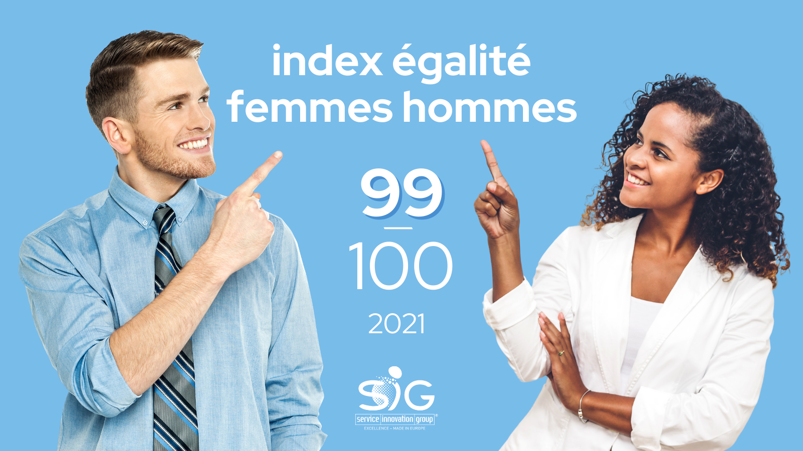 index Egalité pro femmes hommes SIG 2021